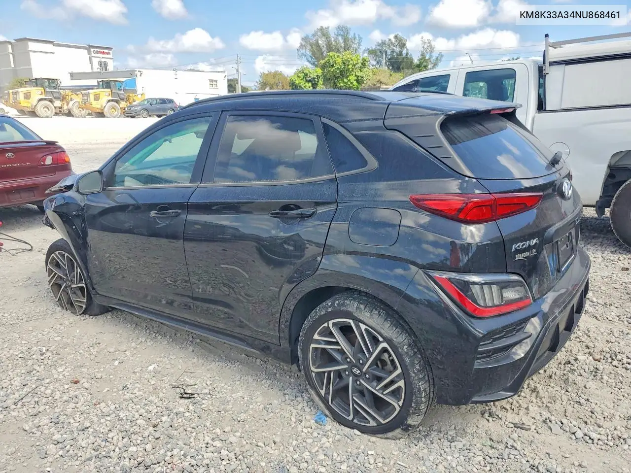 KM8K33A34NU868461 2022 Hyundai Kona N Line
