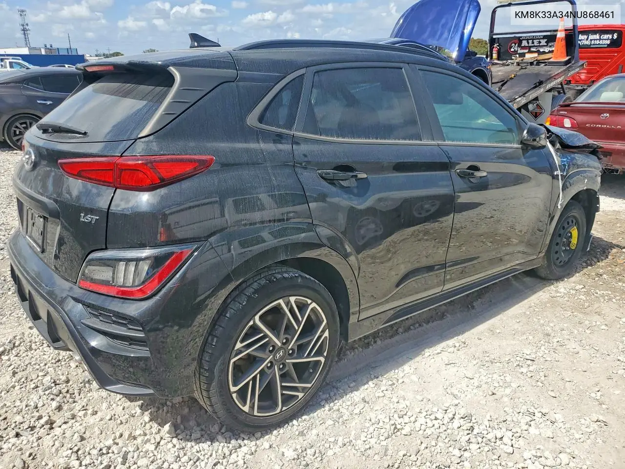 KM8K33A34NU868461 2022 Hyundai Kona N Line