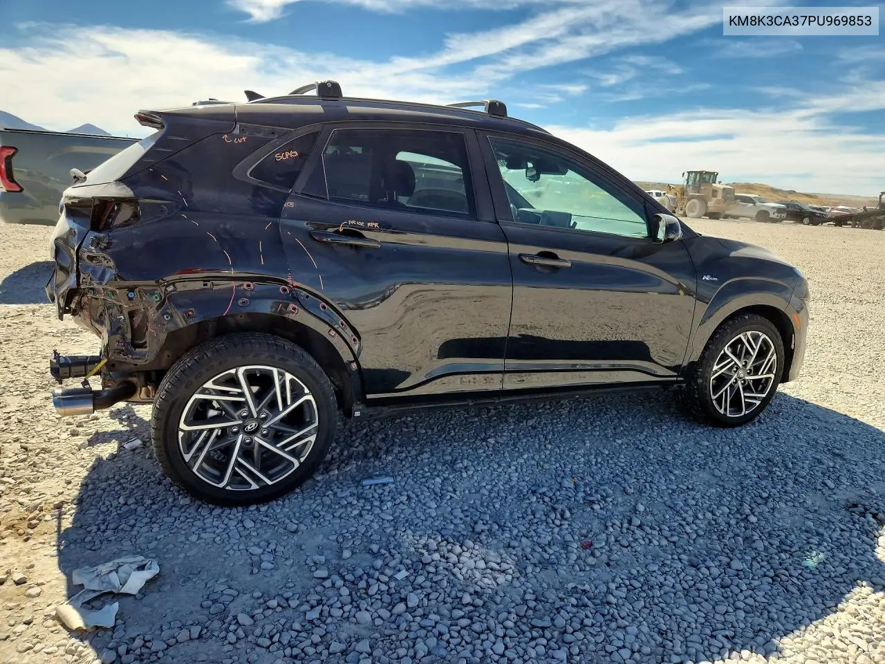 2023 Hyundai Kona N Line VIN: KM8K3CA37PU969853 Lot: 57268276