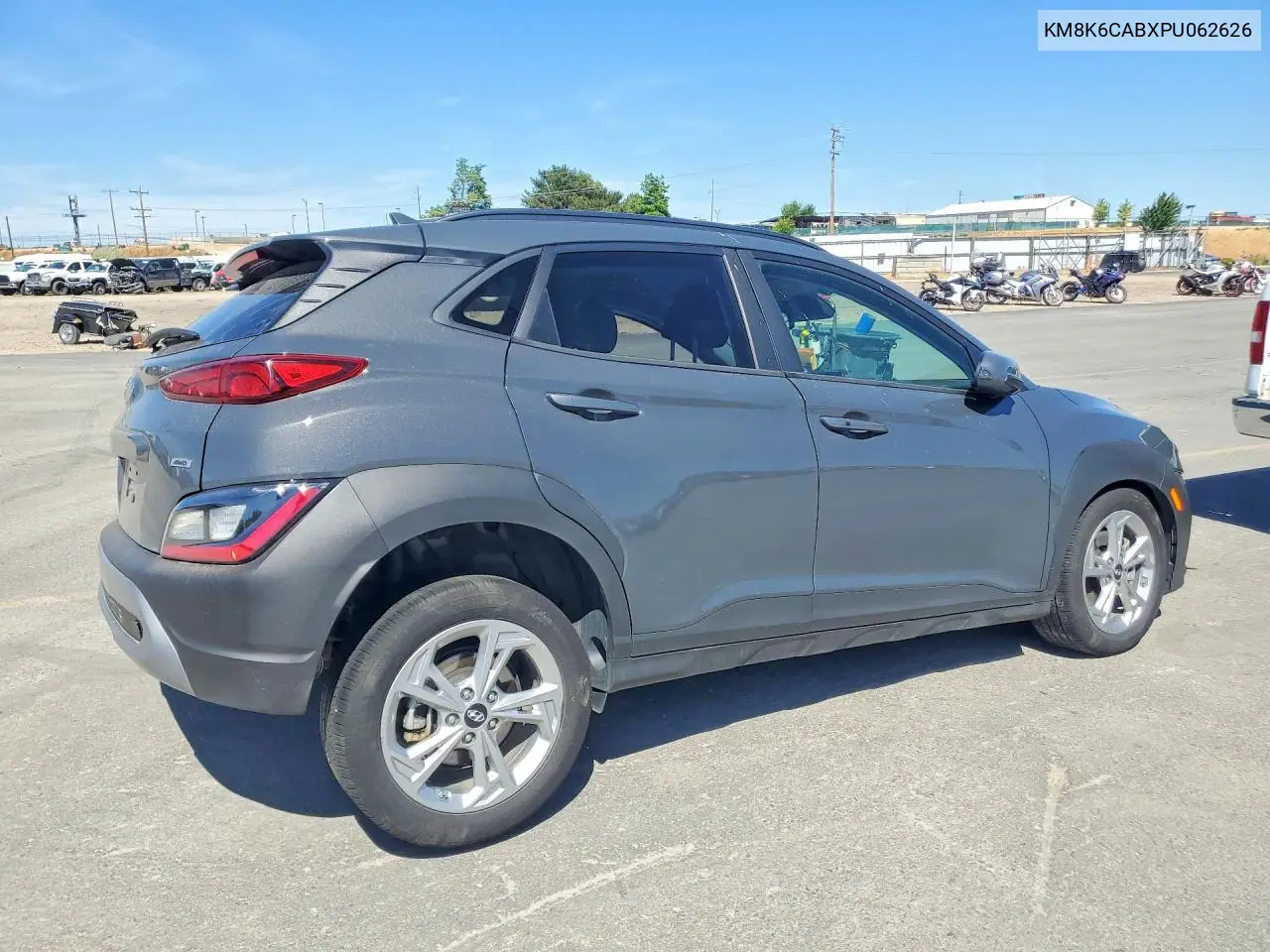 2023 Hyundai Kona Sel VIN: KM8K6CABXPU062626 Lot: 57354606