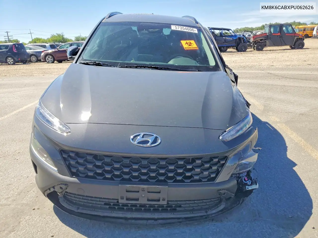 2023 Hyundai Kona Sel VIN: KM8K6CABXPU062626 Lot: 57354606