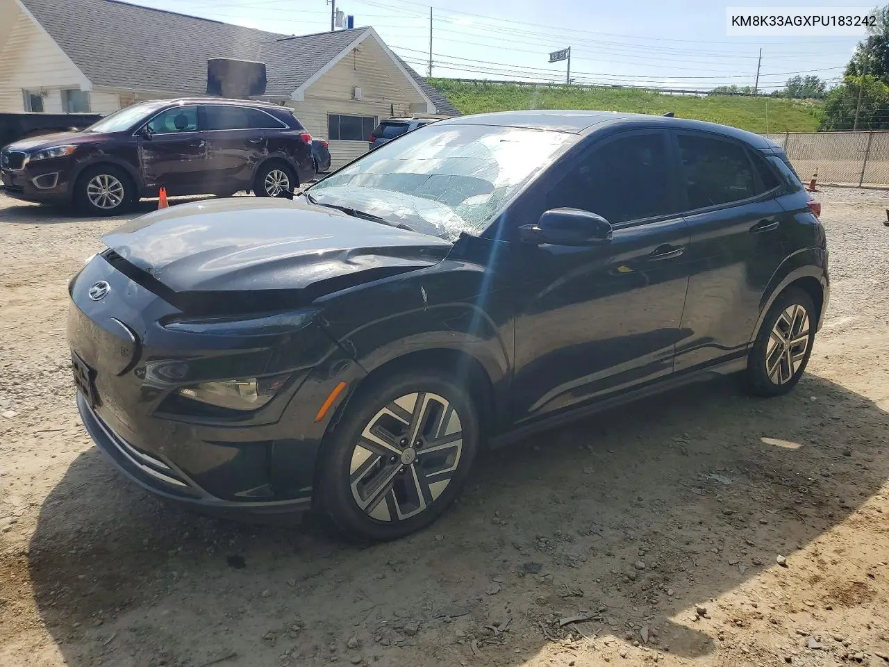 2023 Hyundai Kona Sel VIN: KM8K33AGXPU183242 Lot: 57523146
