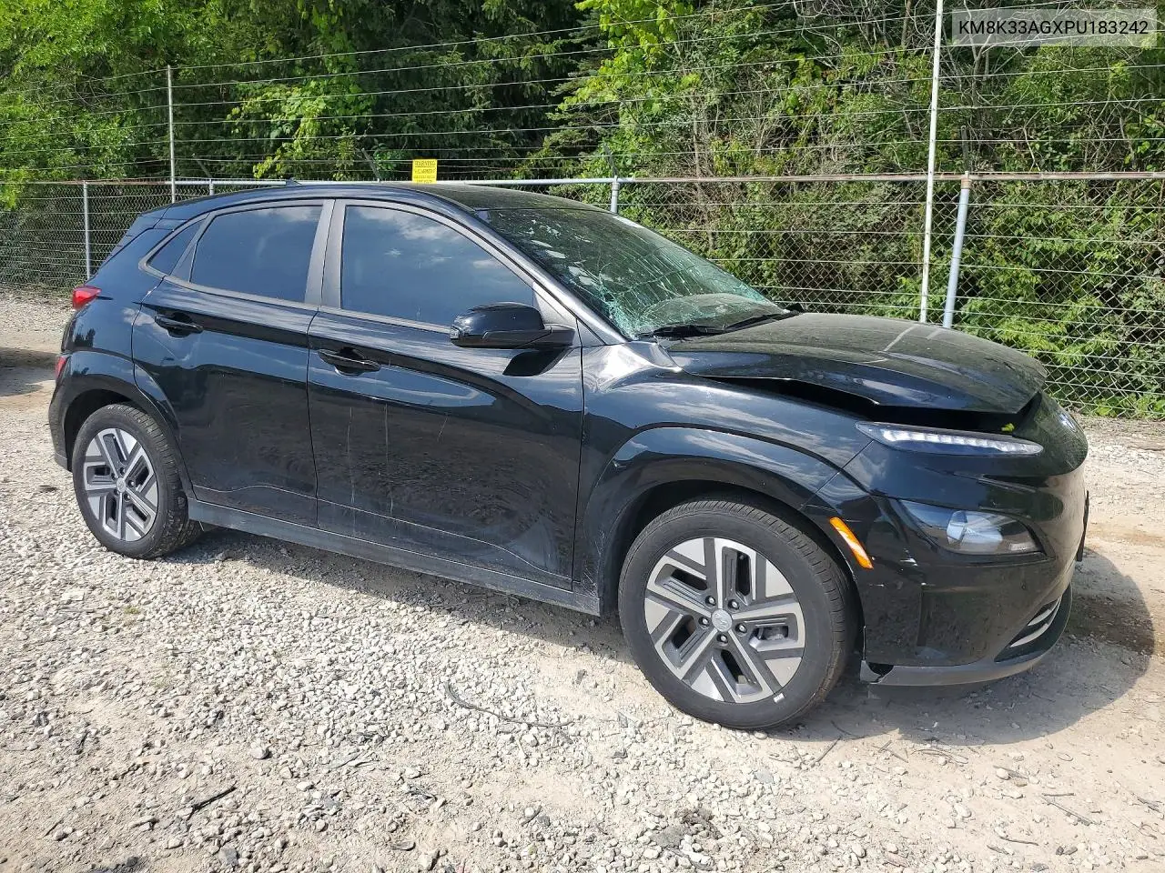 2023 Hyundai Kona Sel VIN: KM8K33AGXPU183242 Lot: 57523146