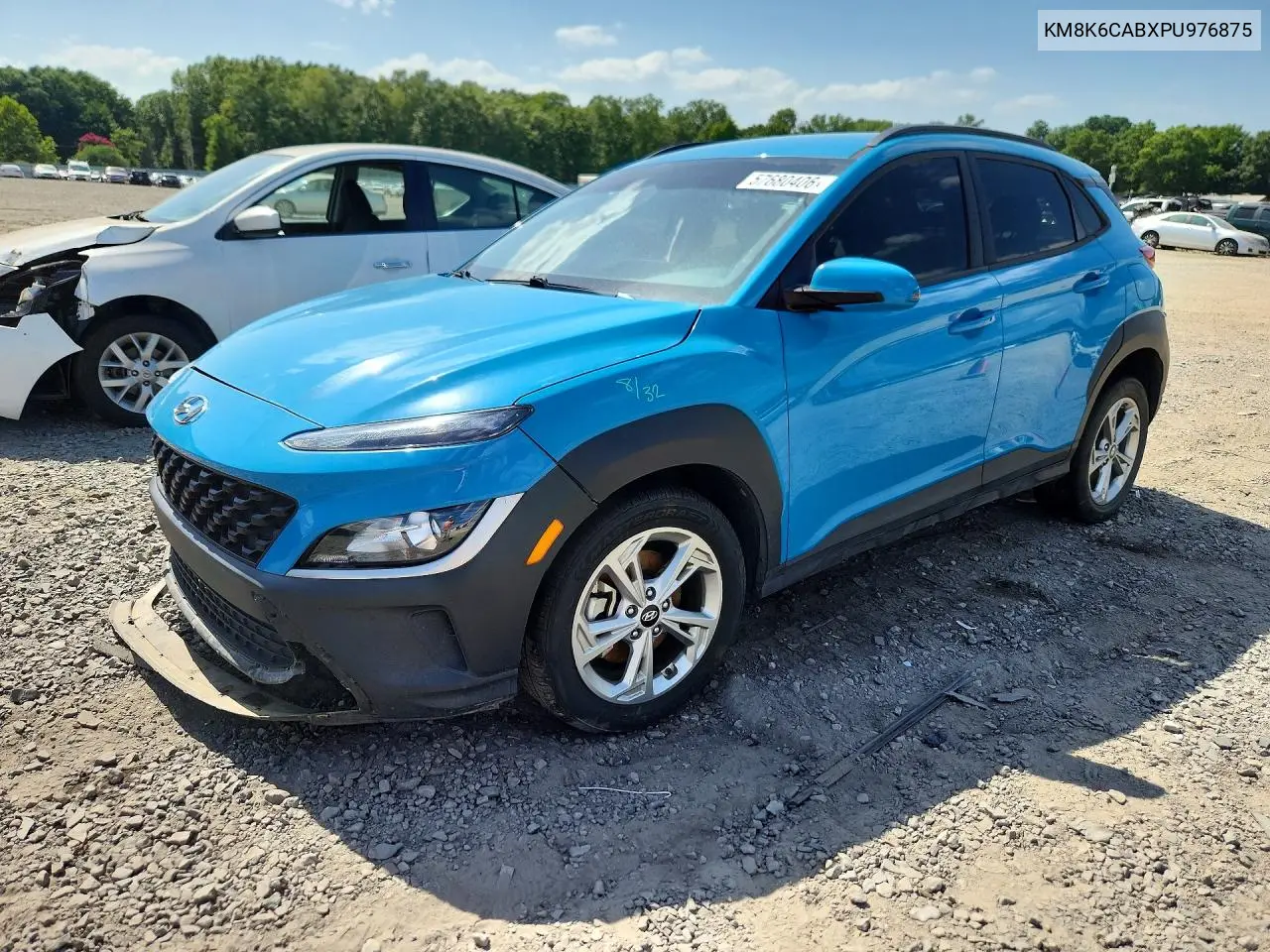 2023 Hyundai Kona Sel VIN: KM8K6CABXPU976875 Lot: 57680406