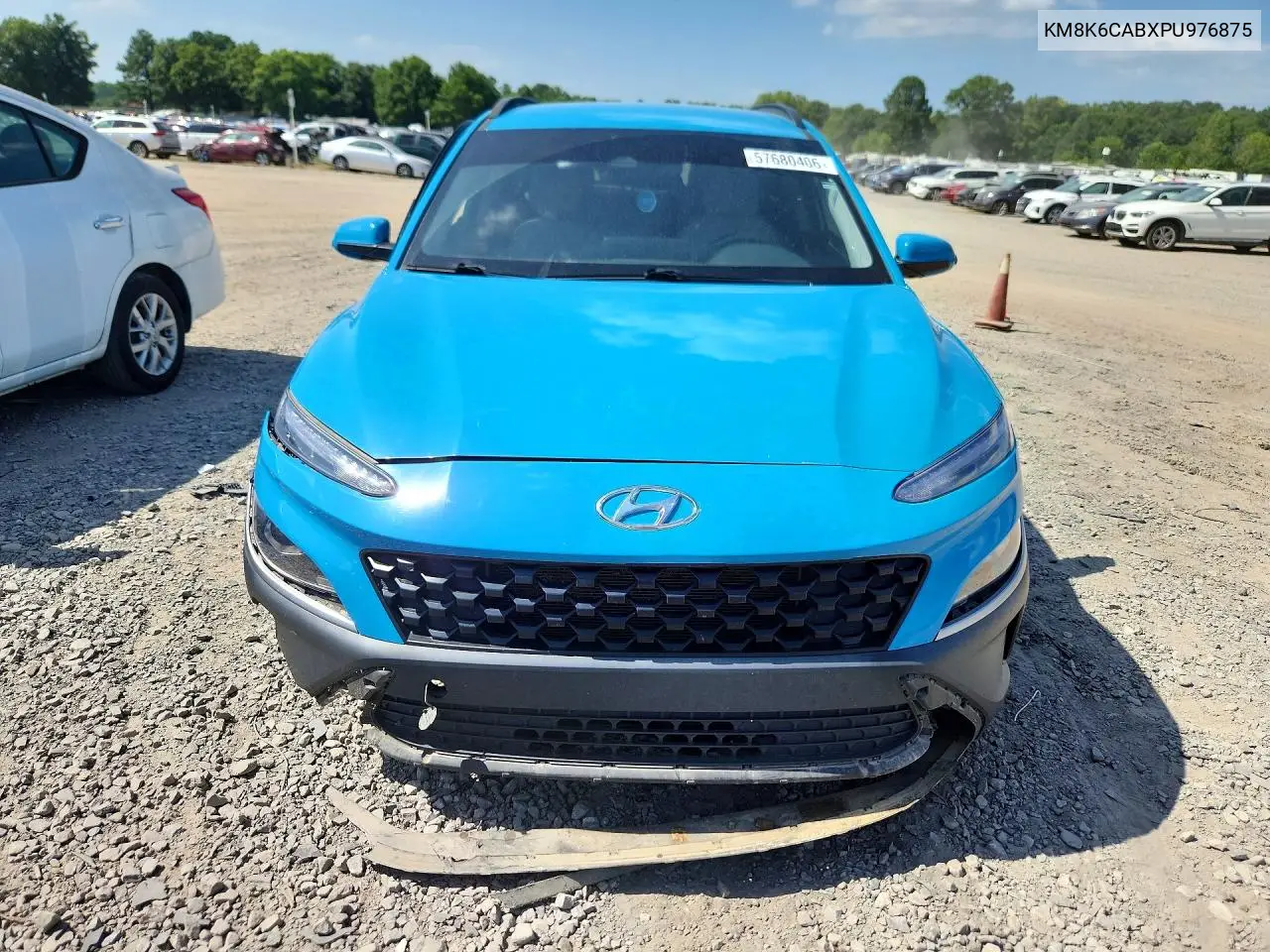 2023 Hyundai Kona Sel VIN: KM8K6CABXPU976875 Lot: 57680406