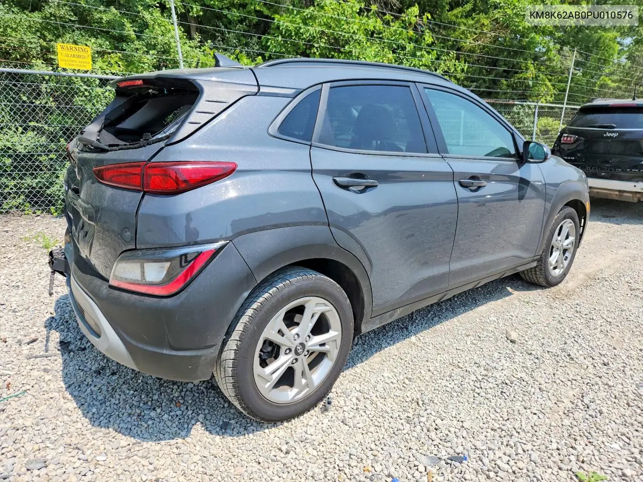 2023 Hyundai Kona Sel VIN: KM8K62AB0PU010576 Lot: 59363836