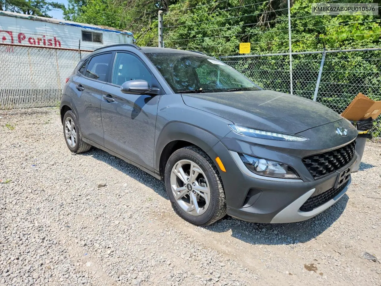 2023 Hyundai Kona Sel VIN: KM8K62AB0PU010576 Lot: 59363836