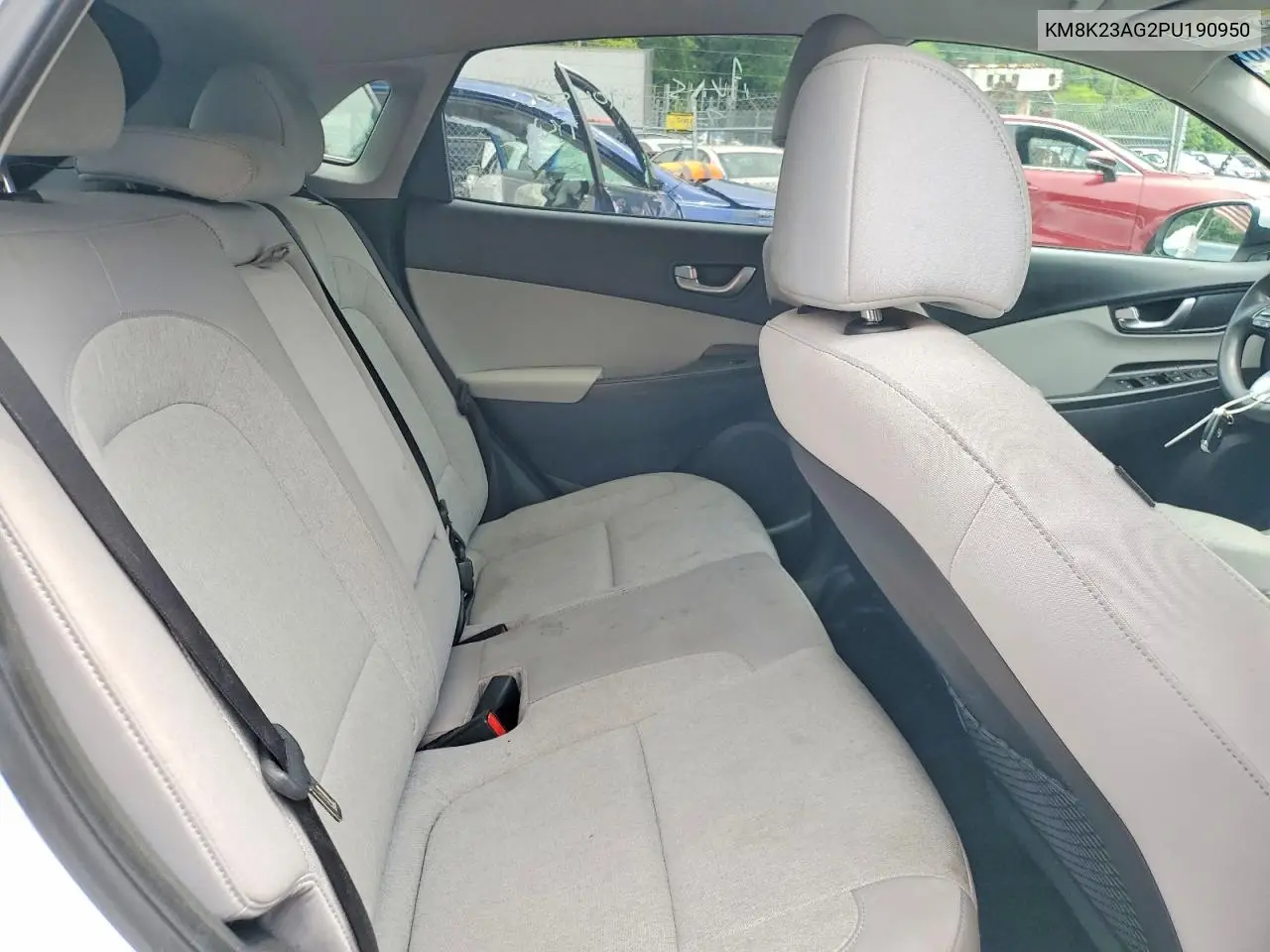 2023 Hyundai Kona Se VIN: KM8K23AG2PU190950 Lot: 59738606