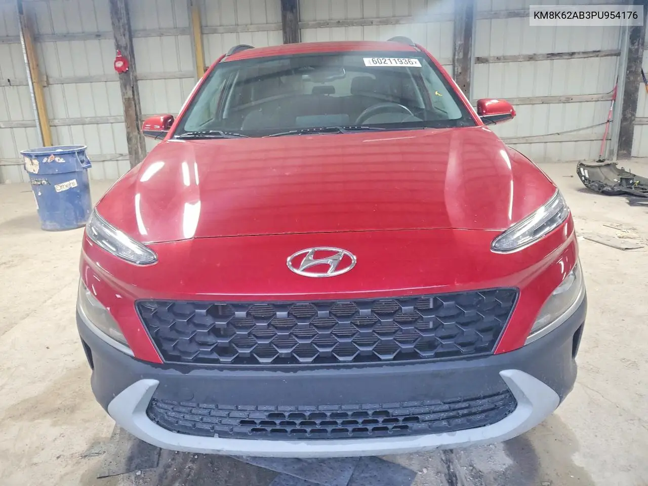 2023 Hyundai Kona Sel VIN: KM8K62AB3PU954176 Lot: 60211936