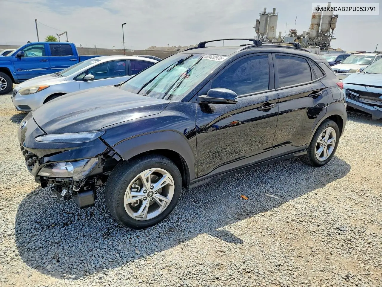 2023 Hyundai Kona Sel VIN: KM8K6CAB2PU053791 Lot: 60420976