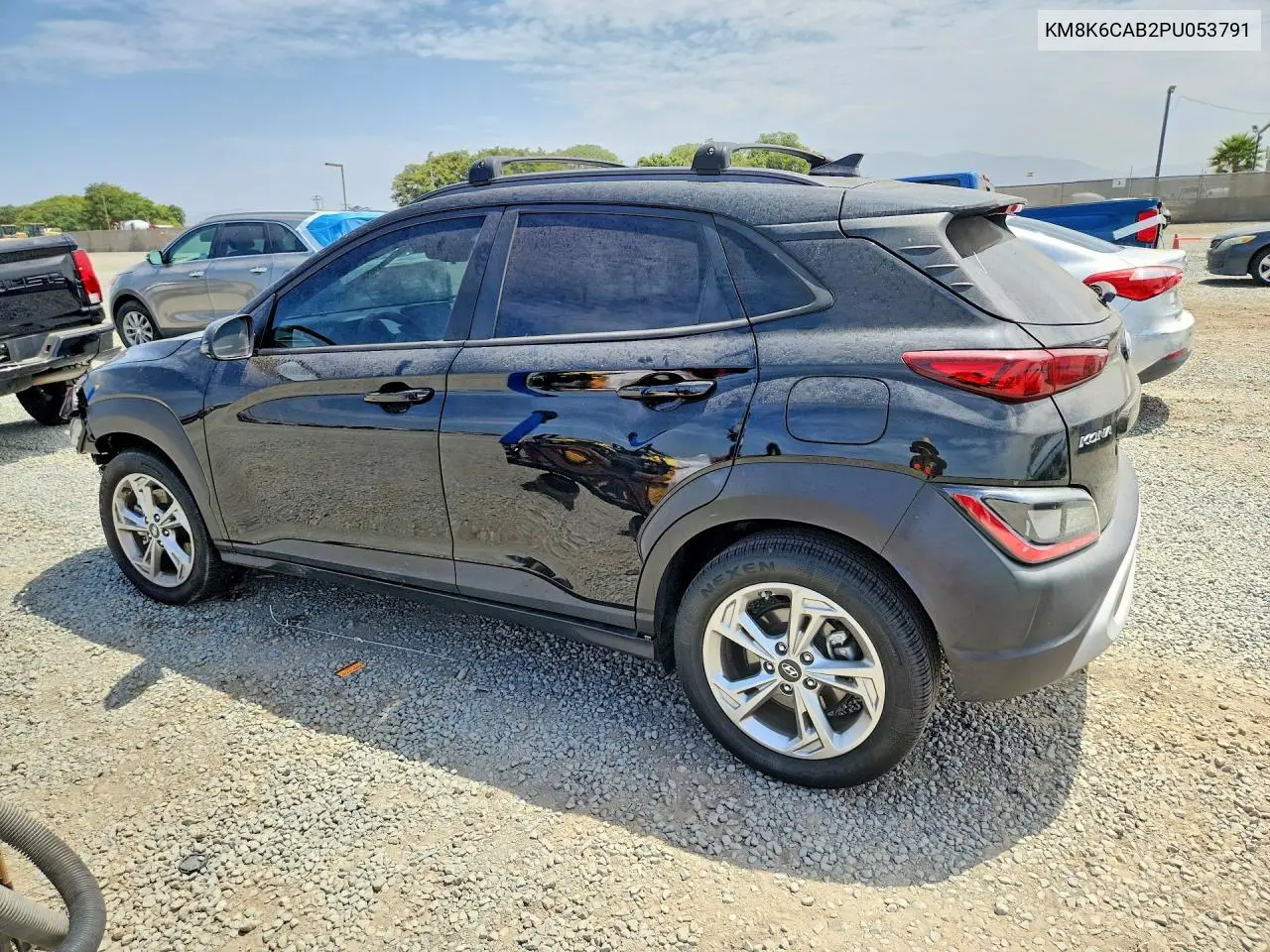 2023 Hyundai Kona Sel VIN: KM8K6CAB2PU053791 Lot: 60420976