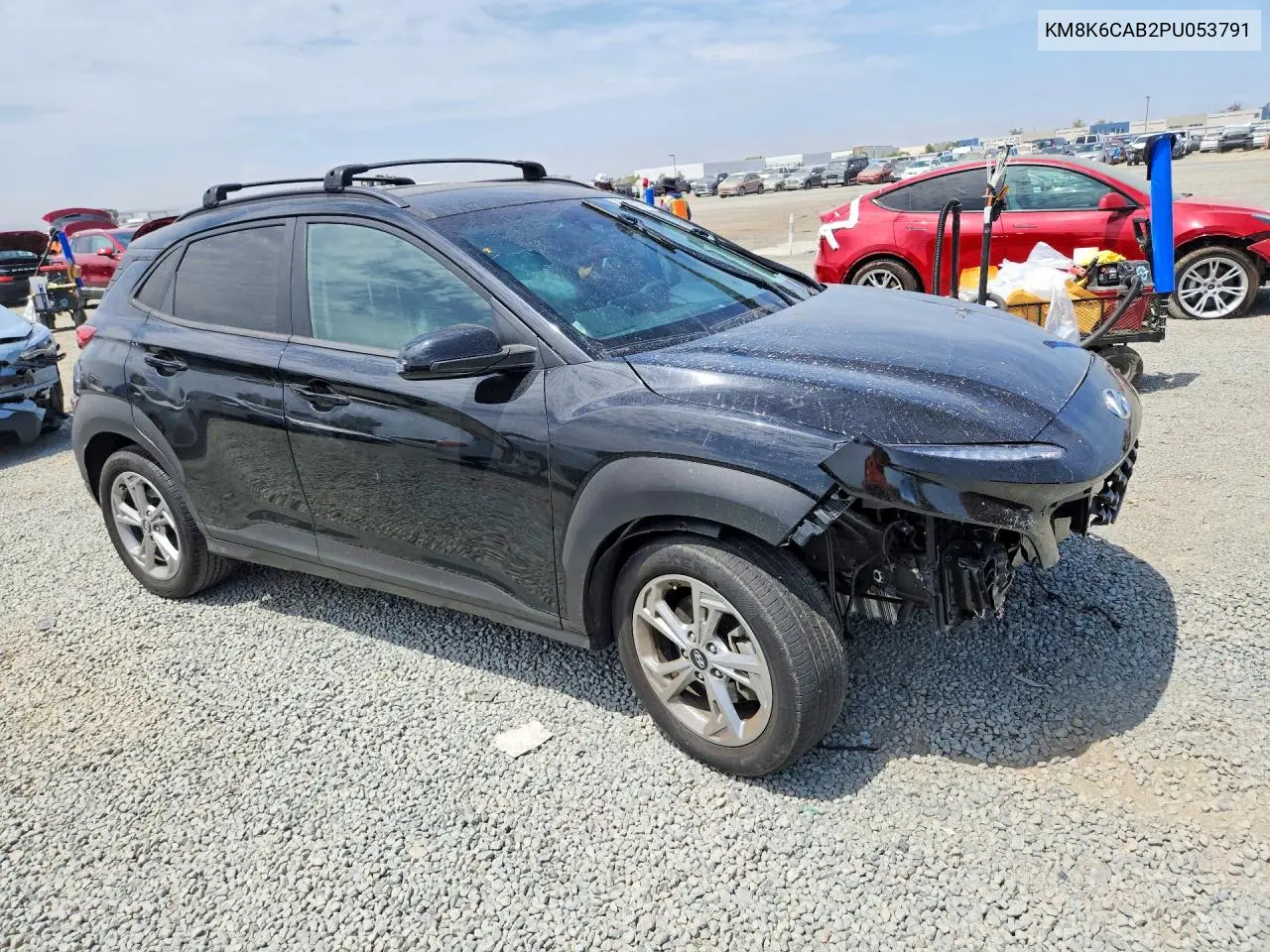 2023 Hyundai Kona Sel VIN: KM8K6CAB2PU053791 Lot: 60420976