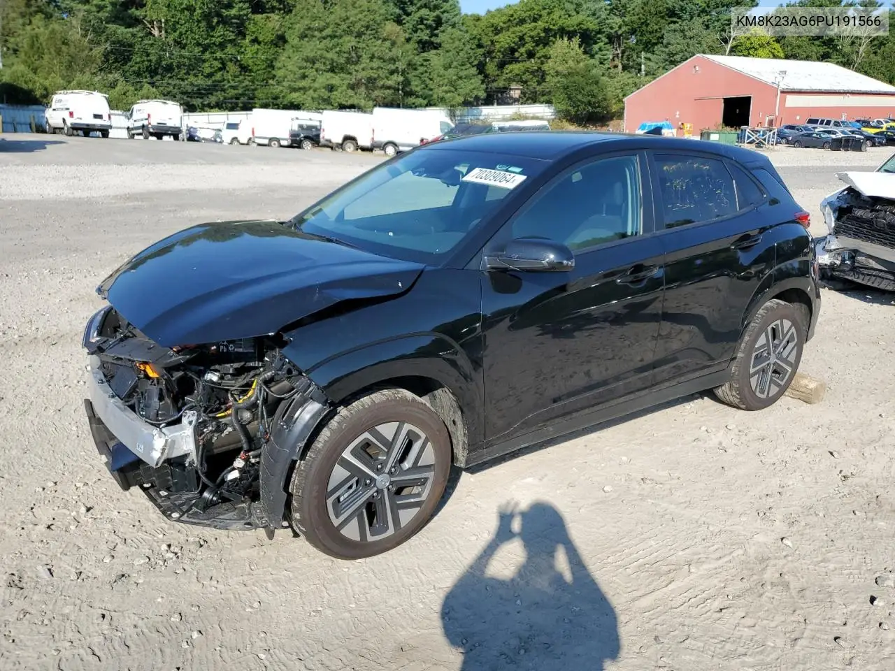 2023 Hyundai Kona Se VIN: KM8K23AG6PU191566 Lot: 60626876