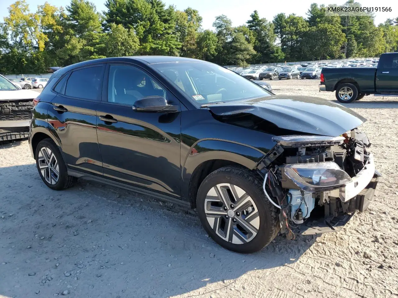 2023 Hyundai Kona Se VIN: KM8K23AG6PU191566 Lot: 60626876