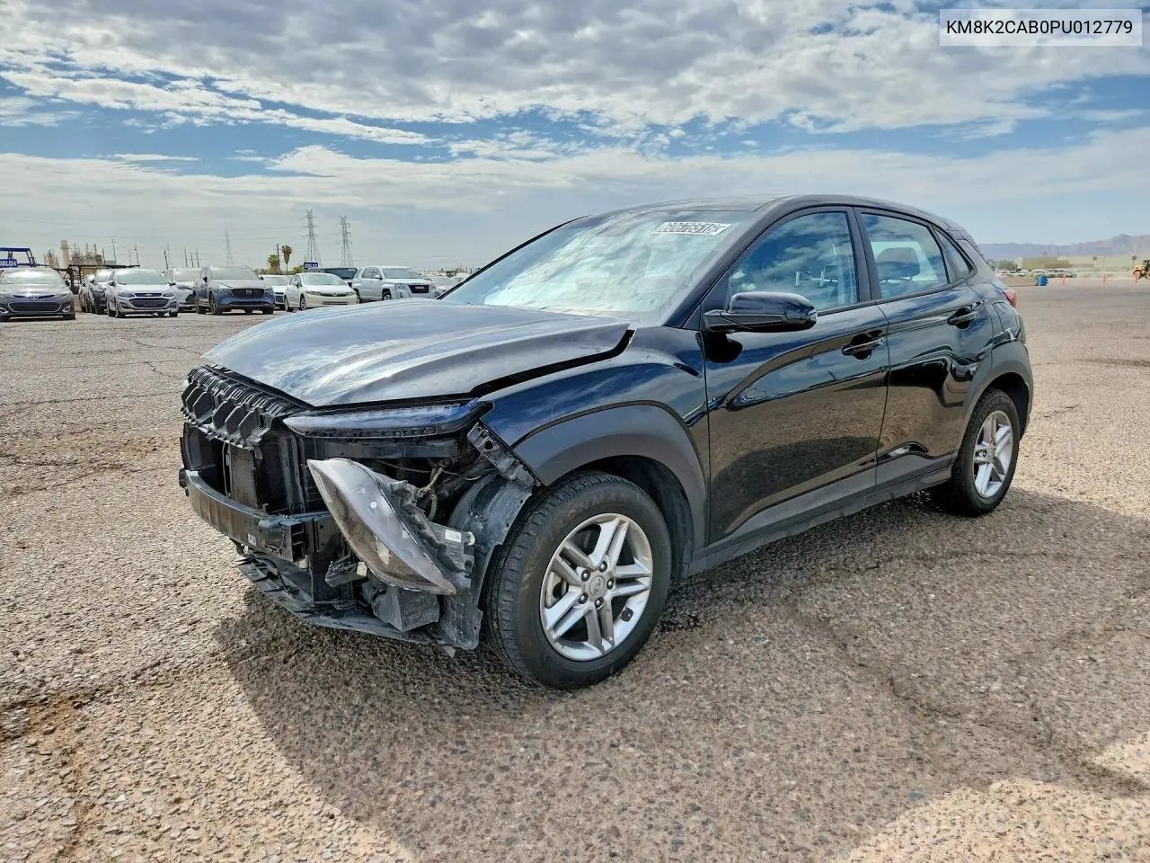 2023 Hyundai Kona Se VIN: KM8K2CAB0PU012779 Lot: 60676516