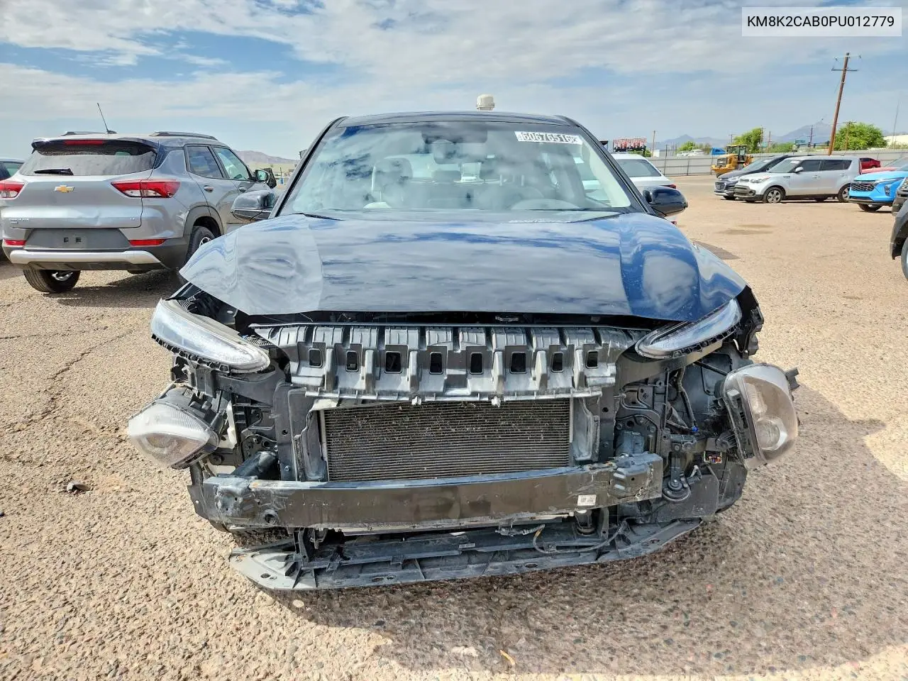 2023 Hyundai Kona Se VIN: KM8K2CAB0PU012779 Lot: 60676516