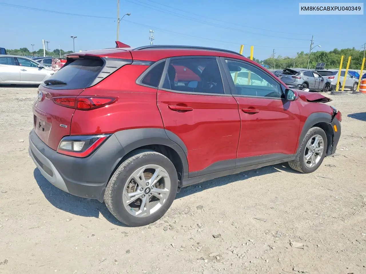 2023 Hyundai Kona Sel VIN: KM8K6CABXPU040349 Lot: 60701506