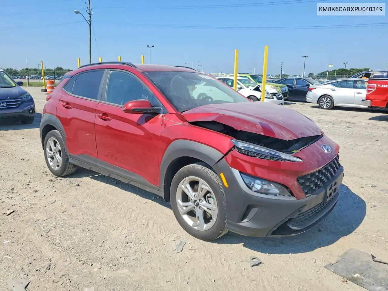 2023 Hyundai Kona Sel VIN: KM8K6CABXPU040349 Lot: 60701506