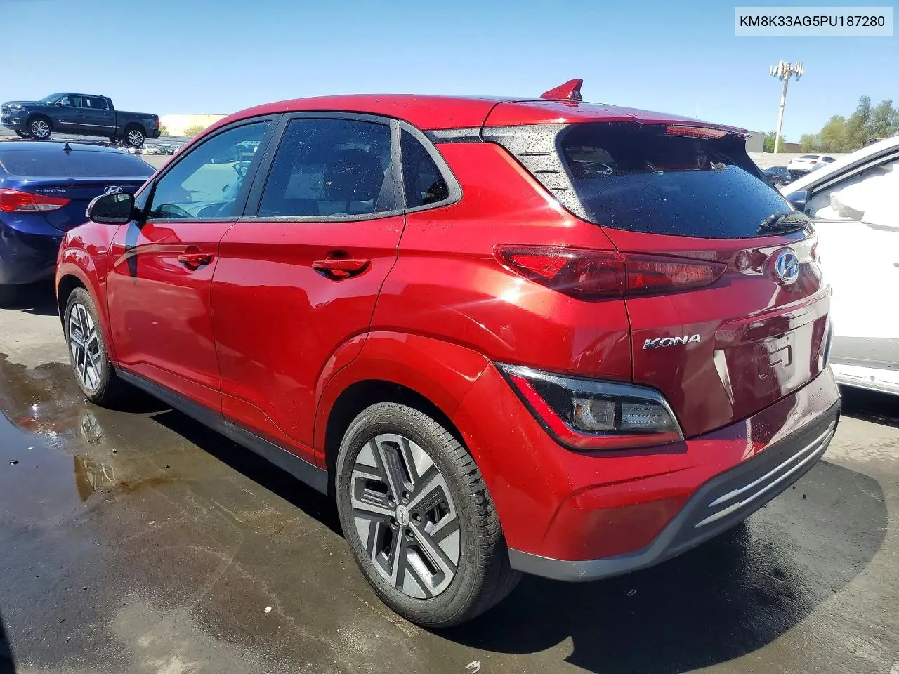 2023 Hyundai Kona Sel VIN: KM8K33AG5PU187280 Lot: 60838996