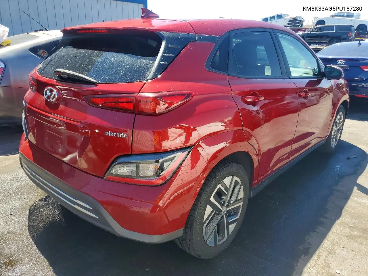 2023 Hyundai Kona Sel VIN: KM8K33AG5PU187280 Lot: 60838996
