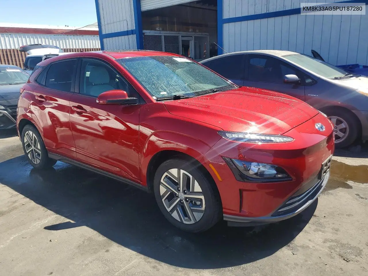 2023 Hyundai Kona Sel VIN: KM8K33AG5PU187280 Lot: 60838996