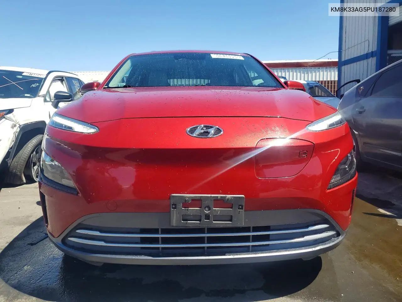 2023 Hyundai Kona Sel VIN: KM8K33AG5PU187280 Lot: 60838996