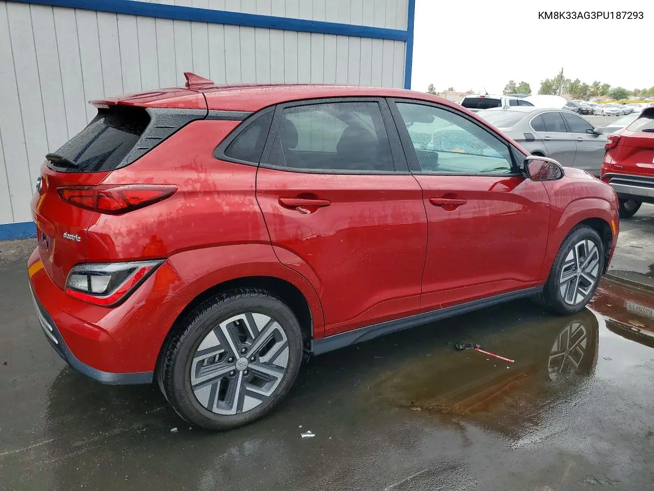 2023 Hyundai Kona Sel VIN: KM8K33AG3PU187293 Lot: 60984486