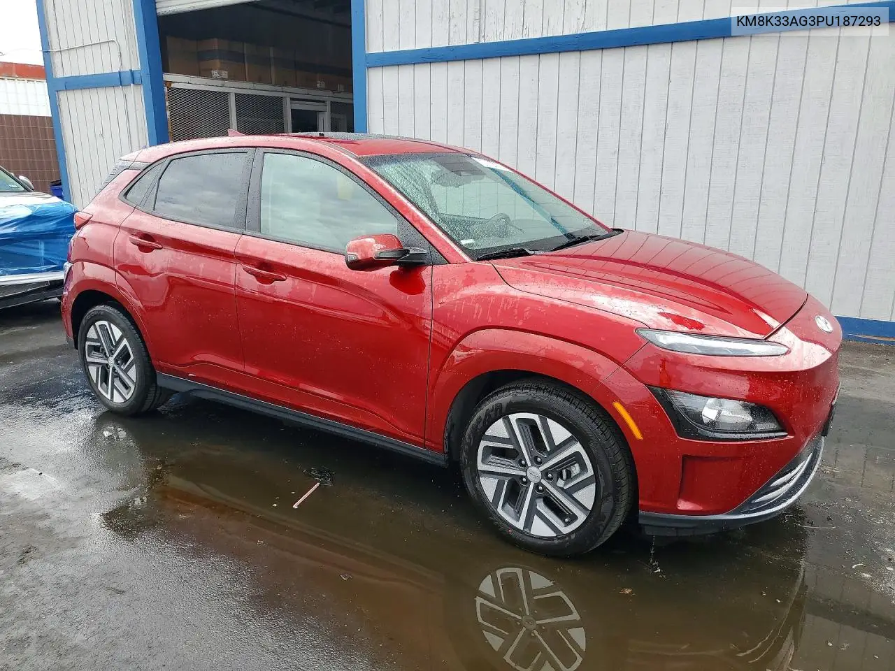2023 Hyundai Kona Sel VIN: KM8K33AG3PU187293 Lot: 60984486