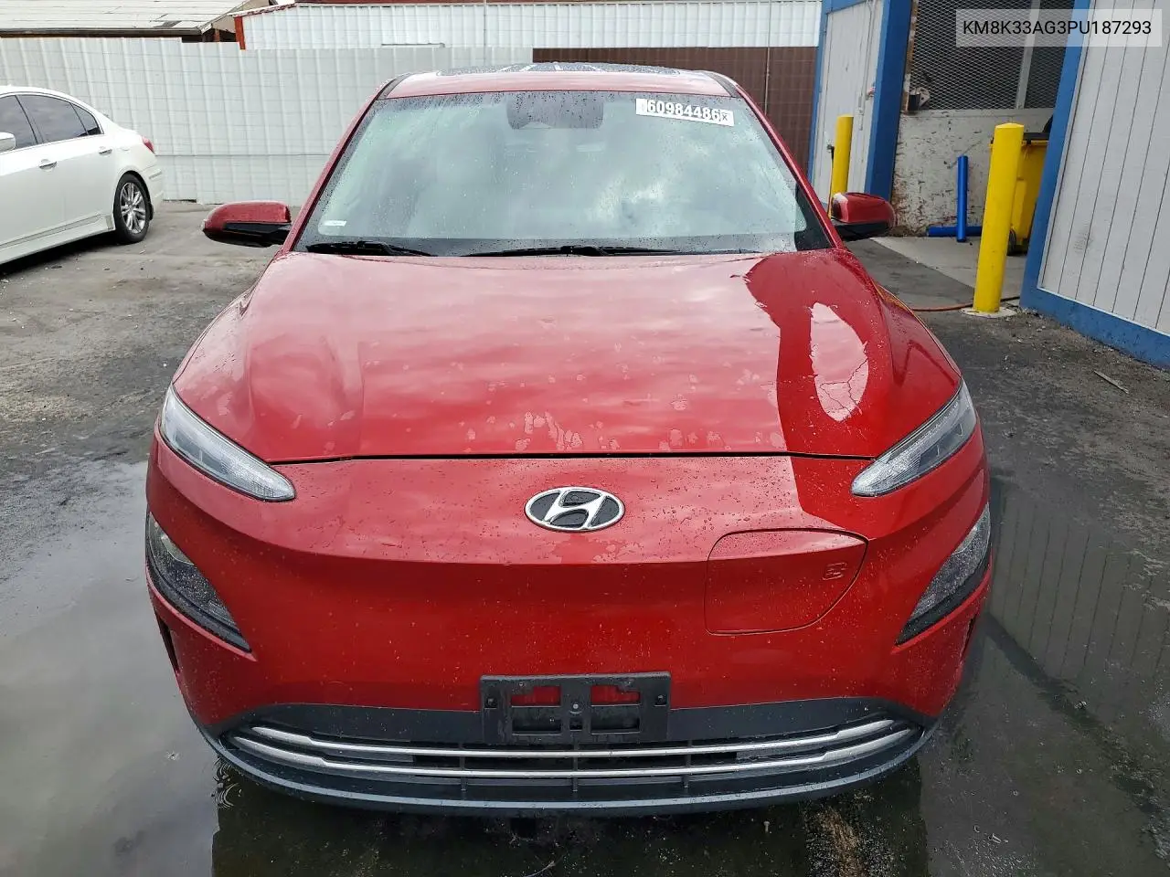 2023 Hyundai Kona Sel VIN: KM8K33AG3PU187293 Lot: 60984486