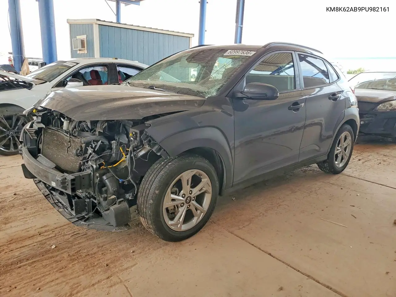 2023 Hyundai Kona Sel VIN: KM8K62AB9PU982161 Lot: 60997636