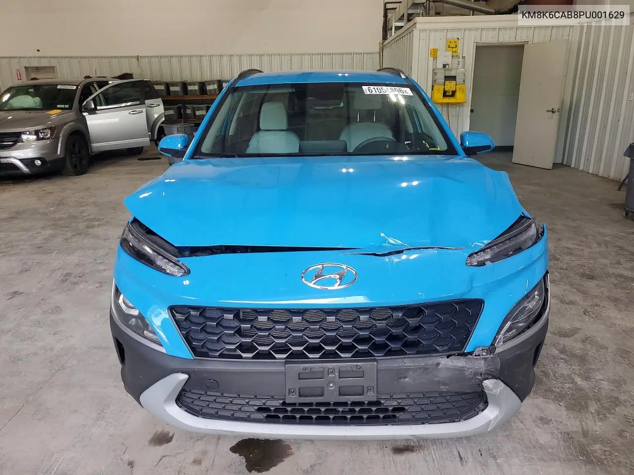 2023 Hyundai Kona Sel VIN: KM8K6CAB8PU001629 Lot: 61054896