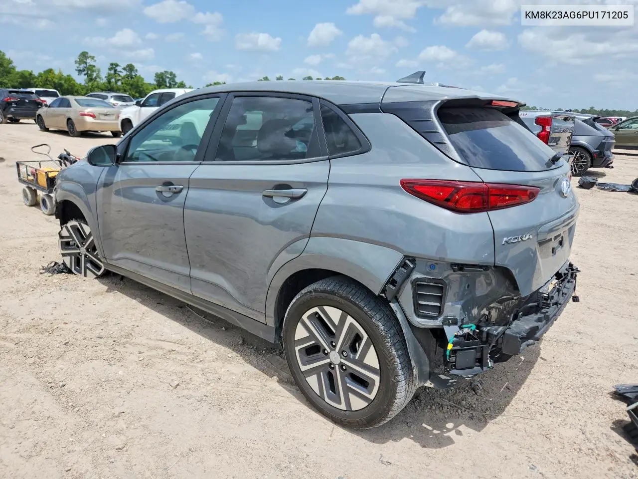 2023 Hyundai Kona Se VIN: KM8K23AG6PU171205 Lot: 61134836