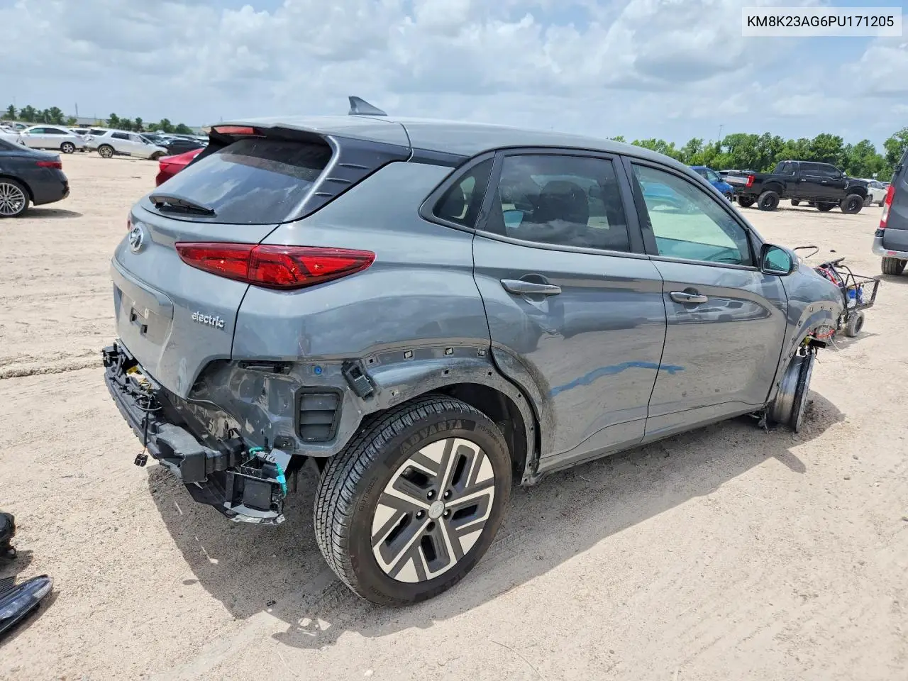 2023 Hyundai Kona Se VIN: KM8K23AG6PU171205 Lot: 61134836