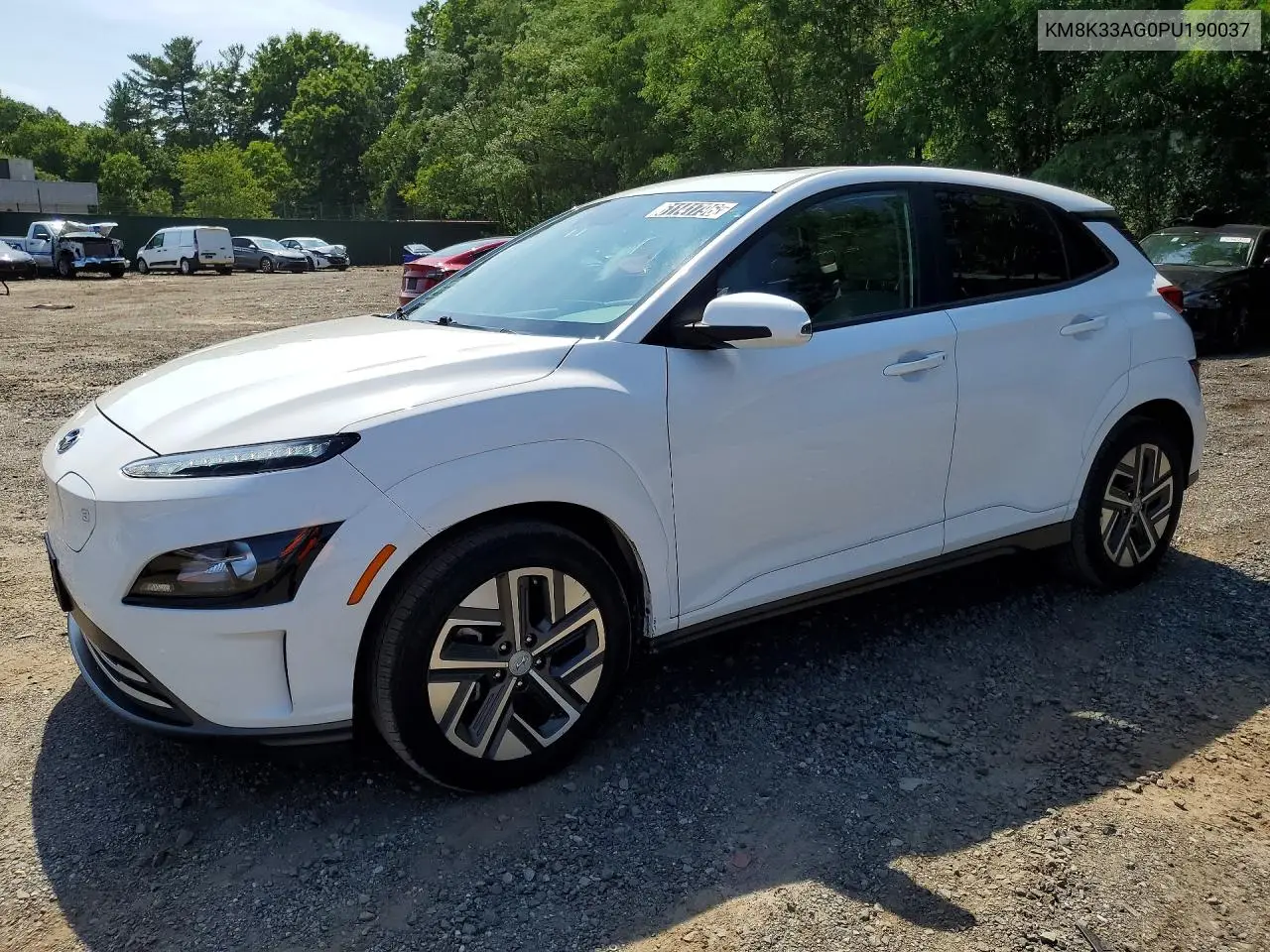 2023 Hyundai Kona Sel VIN: KM8K33AG0PU190037 Lot: 61141796