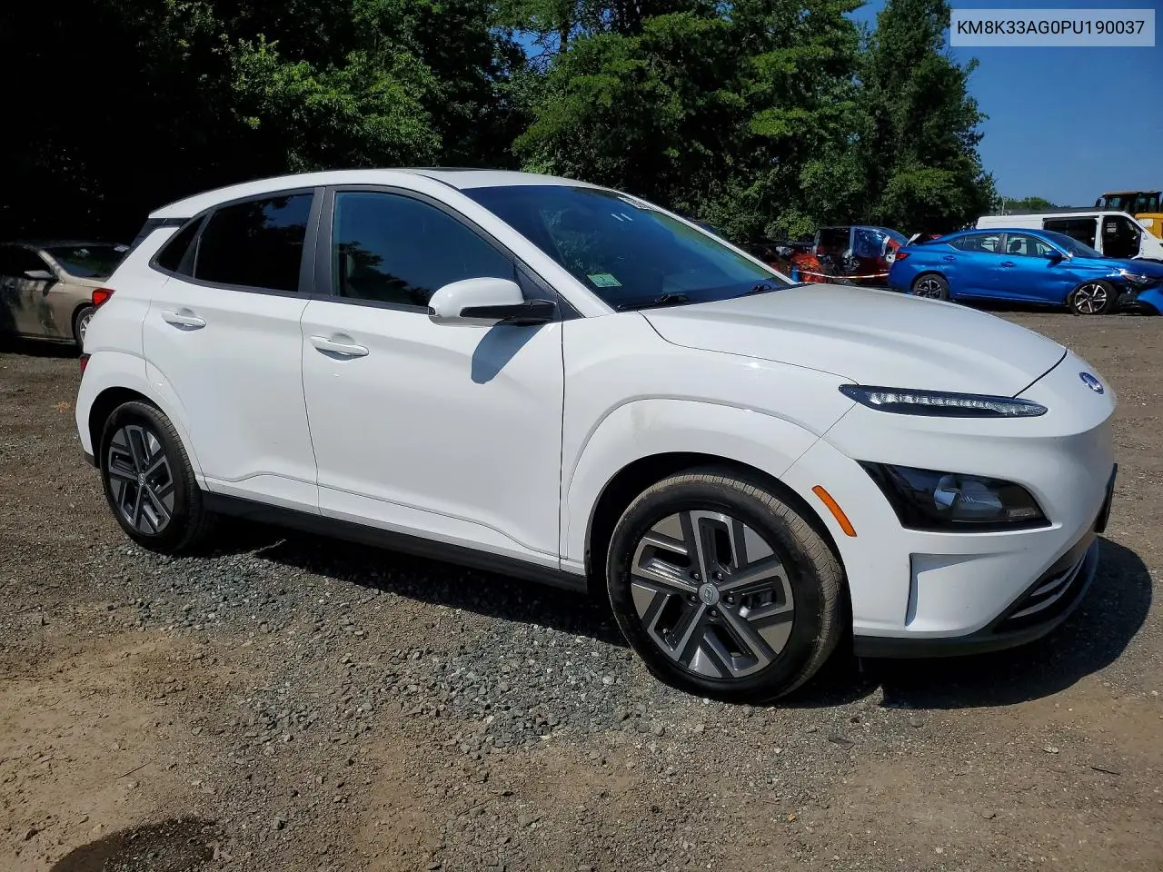 2023 Hyundai Kona Sel VIN: KM8K33AG0PU190037 Lot: 61141796