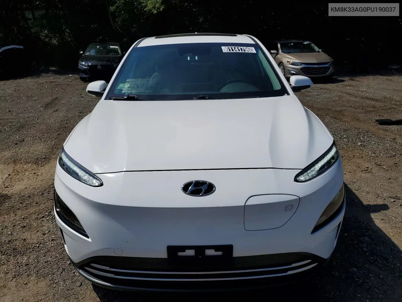 2023 Hyundai Kona Sel VIN: KM8K33AG0PU190037 Lot: 61141796