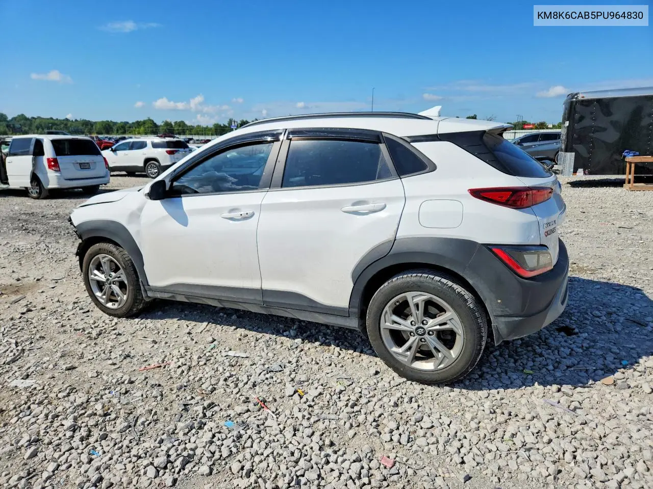 2023 Hyundai Kona Sel VIN: KM8K6CAB5PU964830 Lot: 61218846