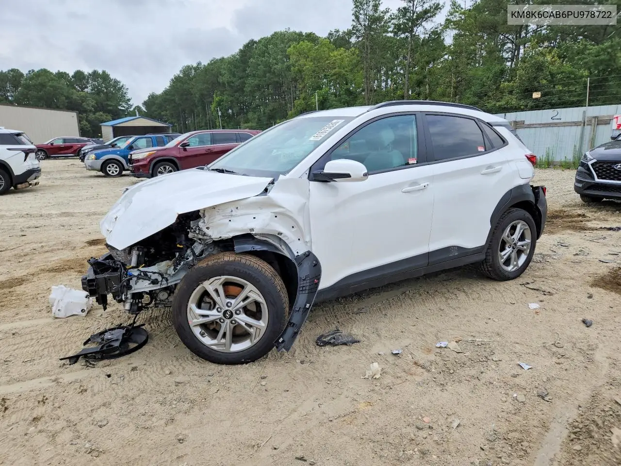 2023 Hyundai Kona Sel VIN: KM8K6CAB6PU978722 Lot: 61675026