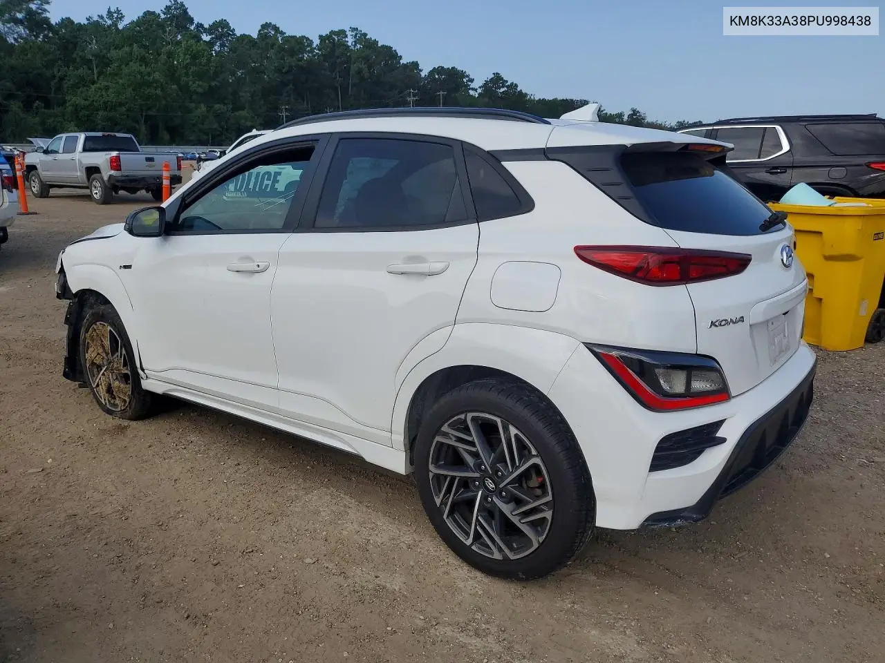 2023 Hyundai Kona N Line VIN: KM8K33A38PU998438 Lot: 62166626