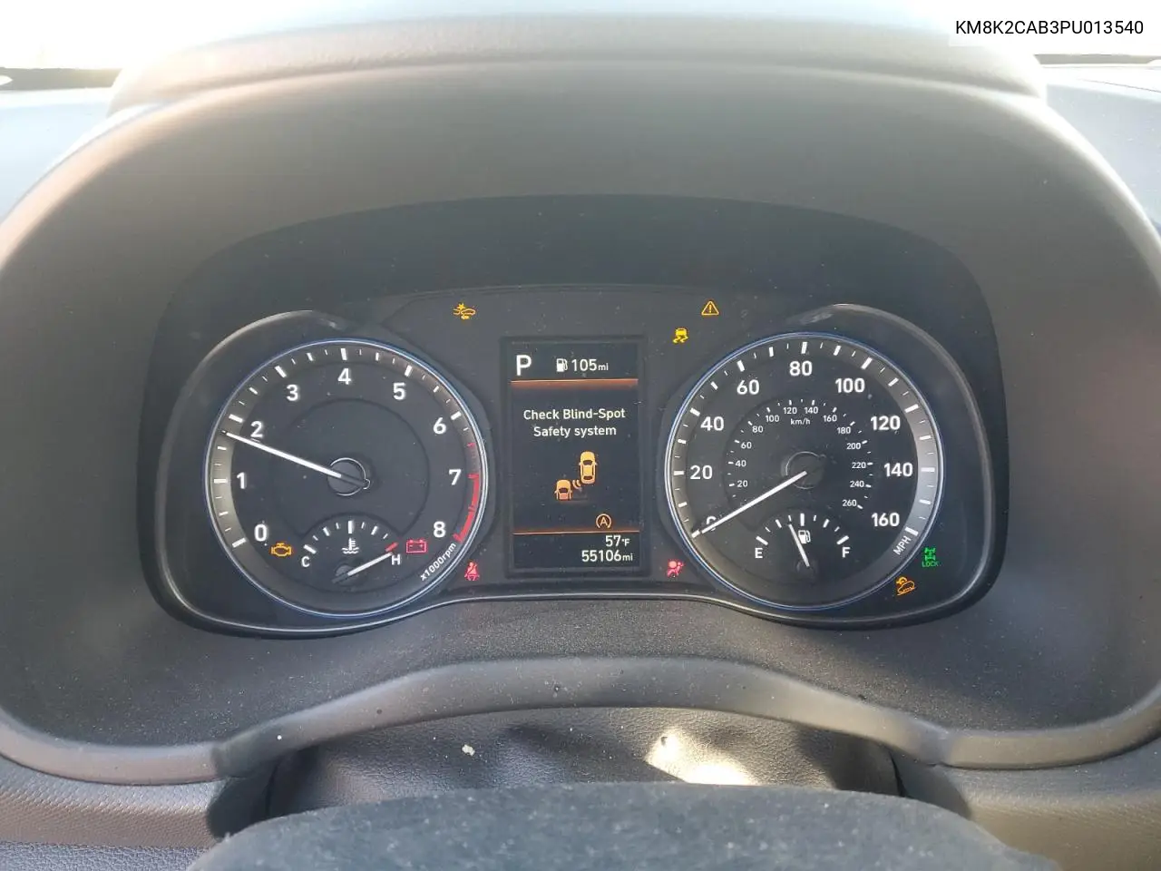 KM8K2CAB3PU013540 2023 Hyundai Kona Se