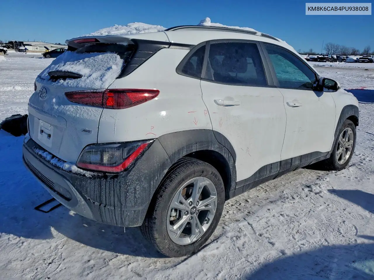KM8K6CAB4PU938008 2023 Hyundai Kona Sel
