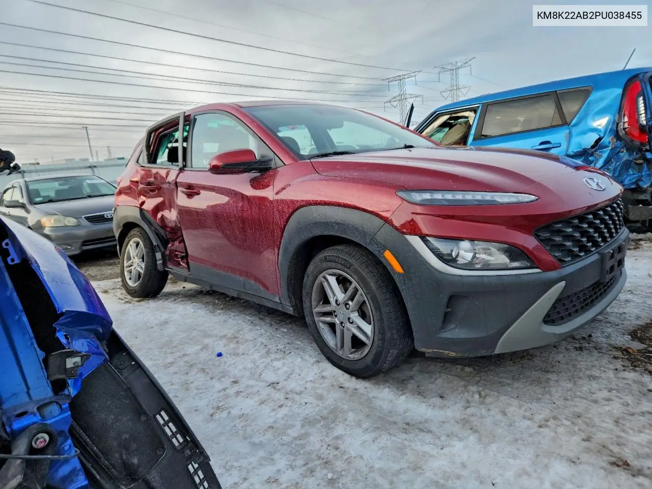 KM8K22AB2PU038455 2023 Hyundai Kona Se