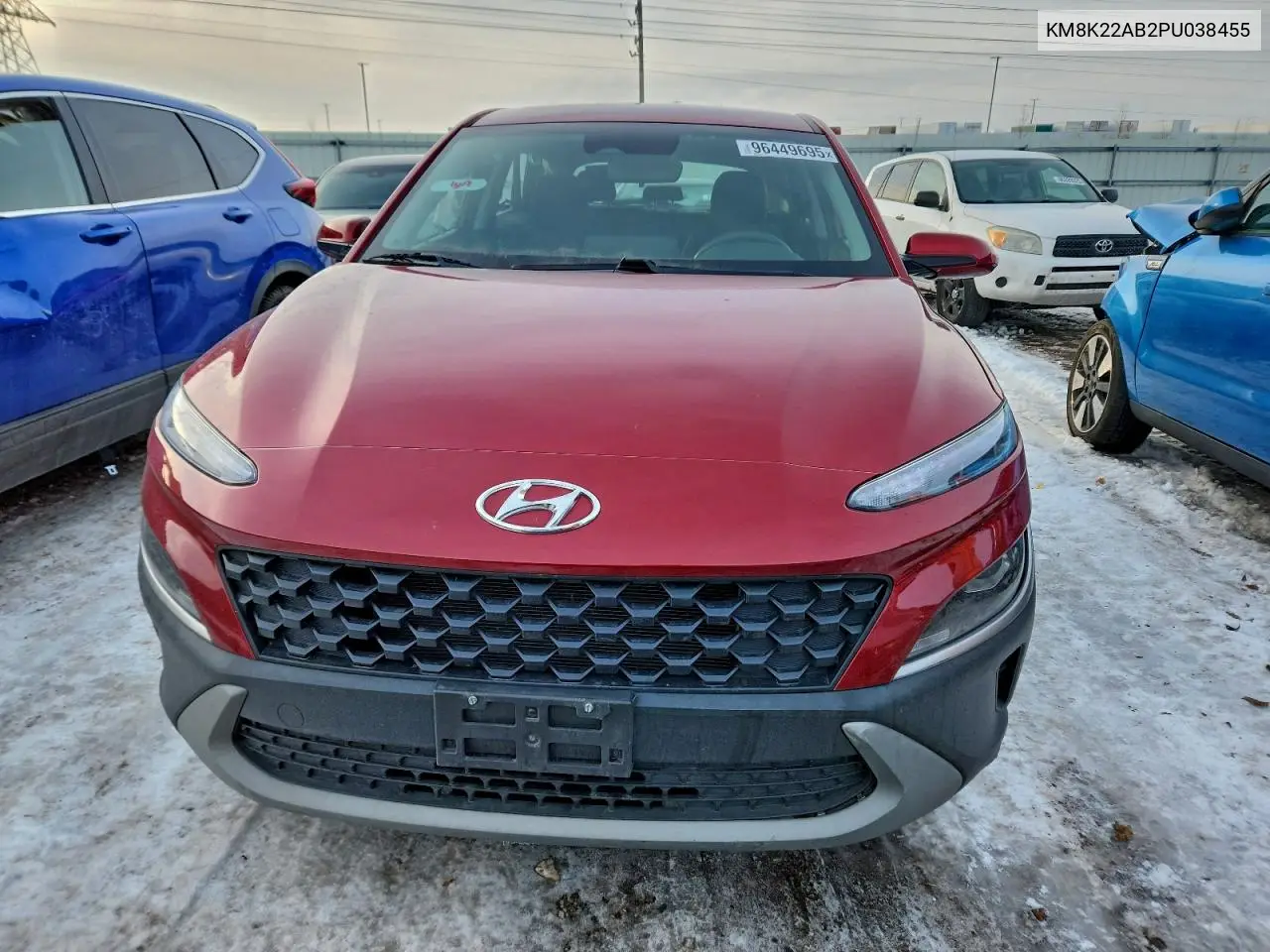 KM8K22AB2PU038455 2023 Hyundai Kona Se