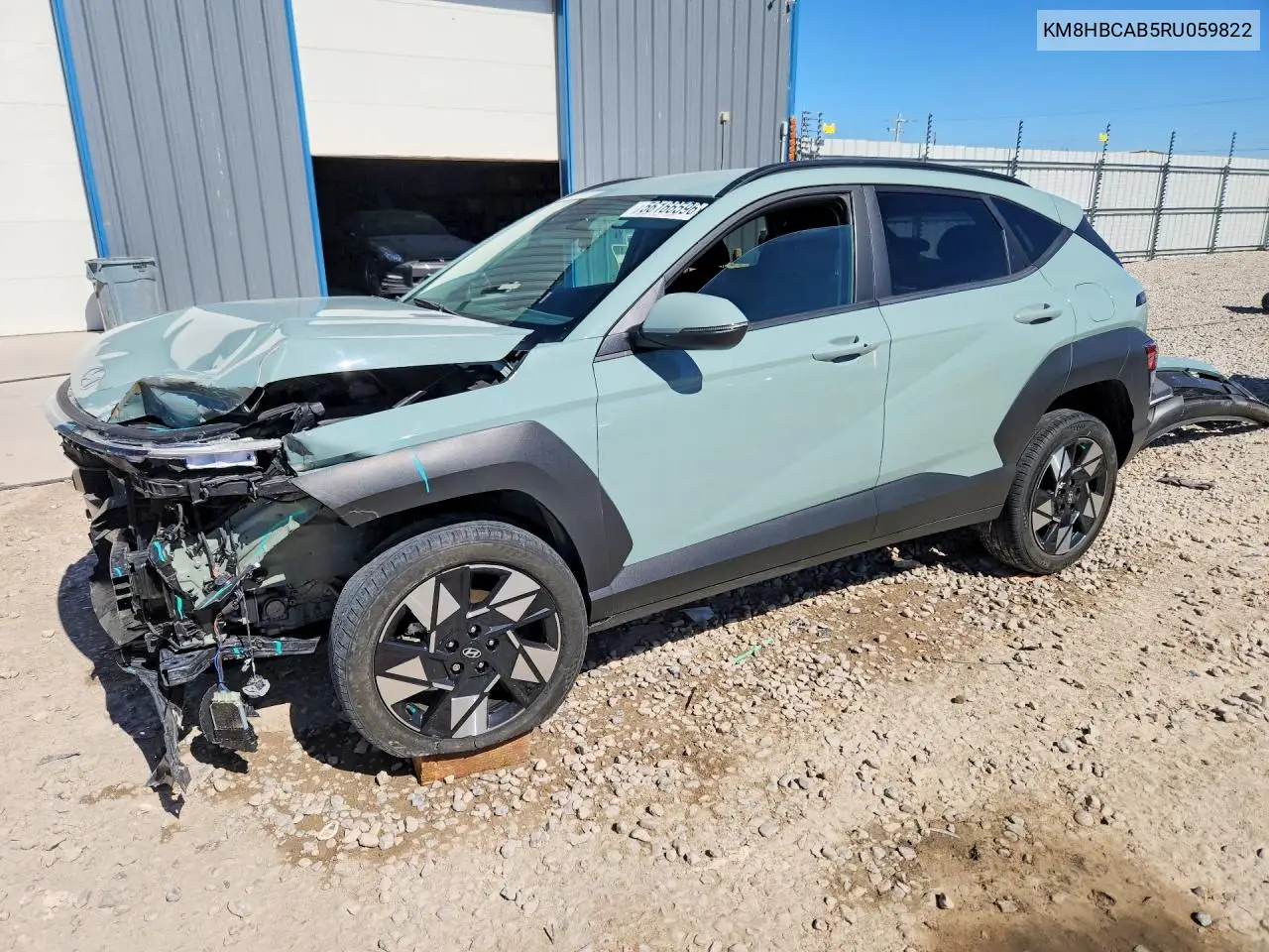 2024 Hyundai Kona Sel VIN: KM8HBCAB5RU059822 Lot: 56166596
