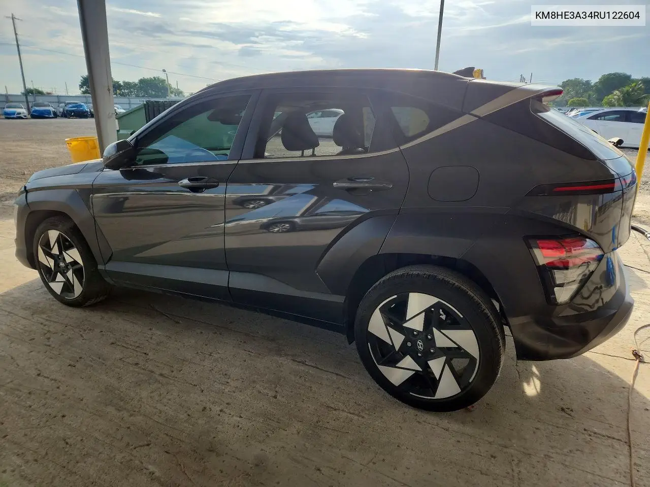 2024 Hyundai Kona Limited VIN: KM8HE3A34RU122604 Lot: 59619576