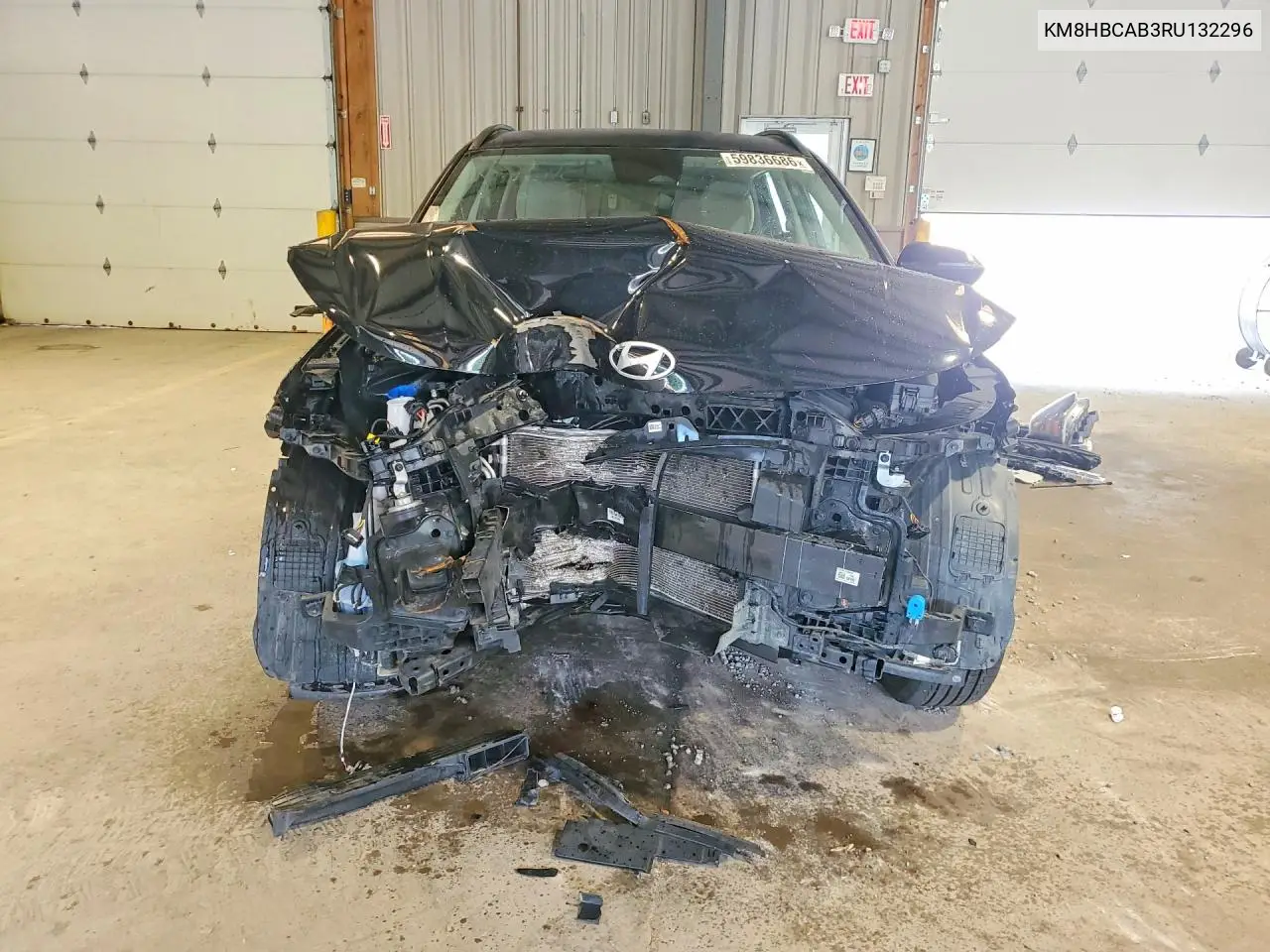 2024 Hyundai Kona Sel VIN: KM8HBCAB3RU132296 Lot: 59836686