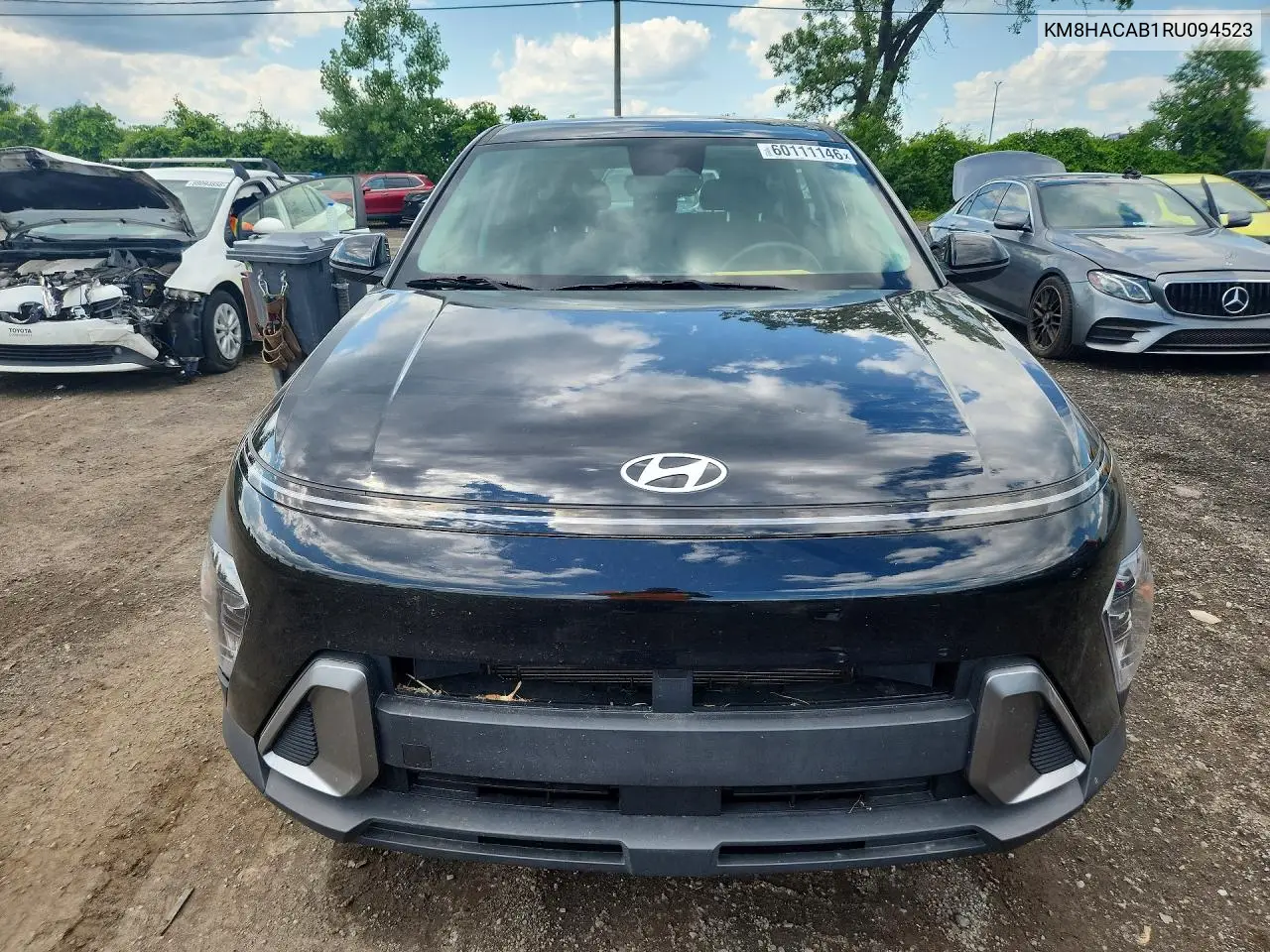 2024 Hyundai Kona Se VIN: KM8HACAB1RU094523 Lot: 60111146