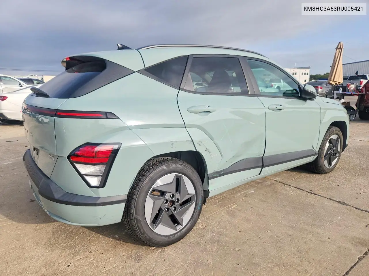 2024 Hyundai Kona Sel VIN: KM8HC3A63RU005421 Lot: 60812876