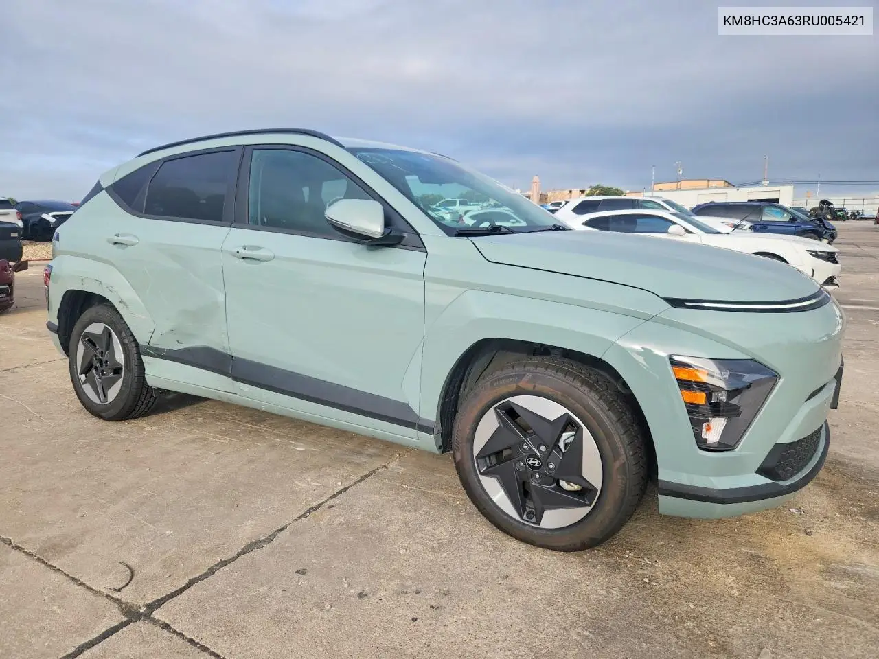 2024 Hyundai Kona Sel VIN: KM8HC3A63RU005421 Lot: 60812876