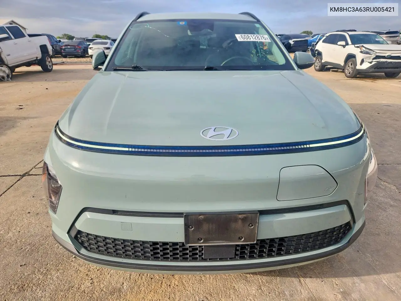 2024 Hyundai Kona Sel VIN: KM8HC3A63RU005421 Lot: 60812876